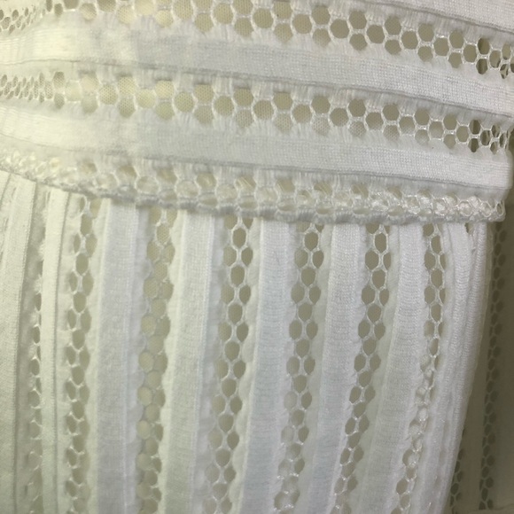 Forever 21 peplum white dress - Picture 5 of 5